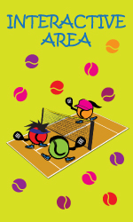 interactive mini tennis world